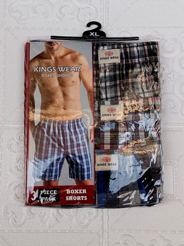 3 in I Boxers (100% cotton)