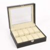 Leather wristwatch storage boxed
(Watch organizer)