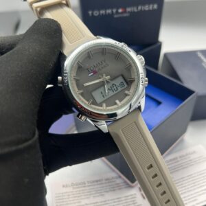 Hilfiger watch 
Analogue + digital screen