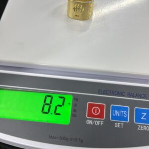 18karat Italian Men ring Gold