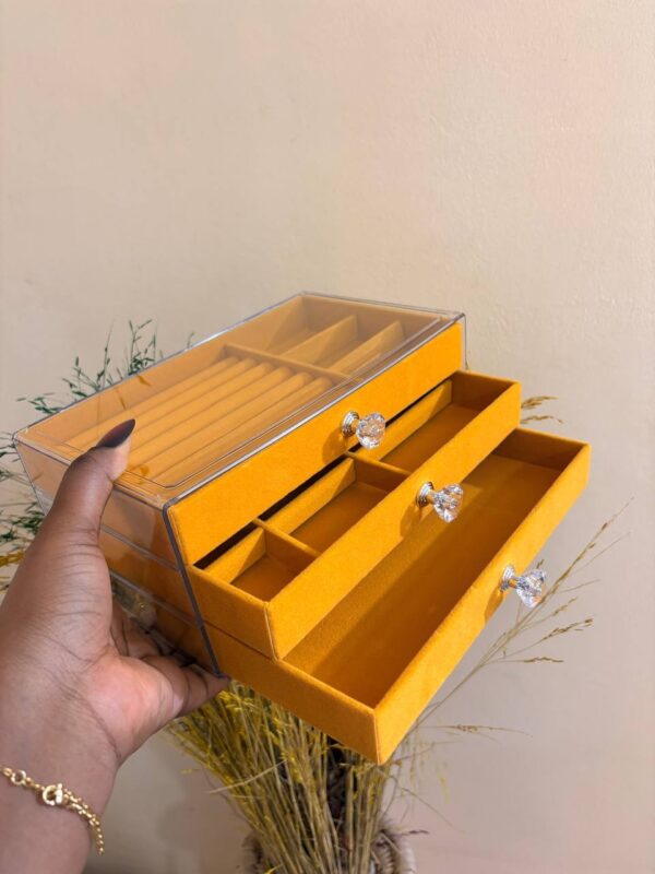 THREE LAYER JEWELRY ORGANIZER